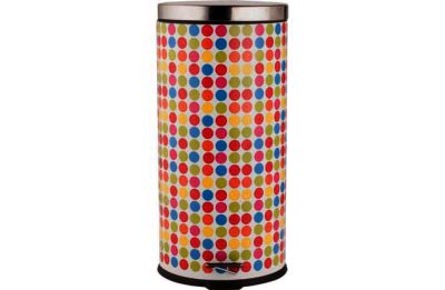 ColourMatch 30 Litre Pedal Bin - Bright Spots